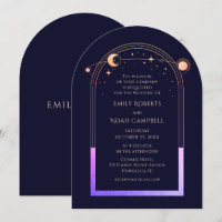 Celestial Chic Rainbow Blue Sun Moon Stars Space