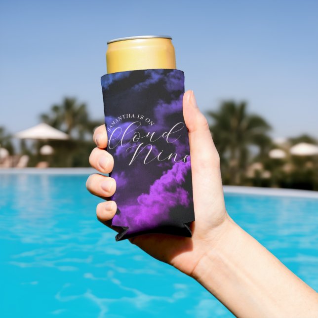 Celestial Cloud Nine Black Clouds Brautparty Selters Dosenkühler (In Situ Pool)