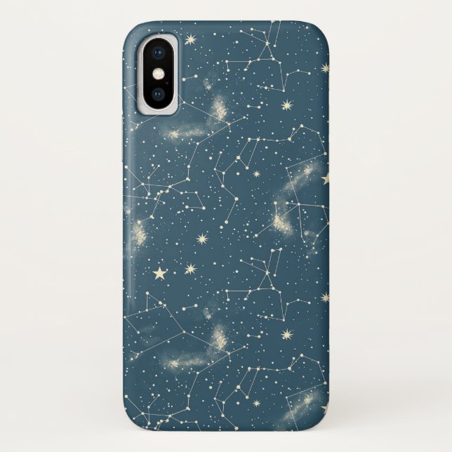 Celestial Constellation - Starry Night (1) Case-Mate iPhone Hülle (Rückseite)