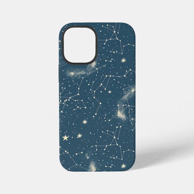 Celestial Constellation - Starry Night (1) iPhone Hülle (Rückseite)