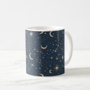 Celestial Constellation - Starry Night (1) Kaffeetasse