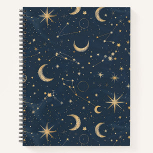 Celestial Constellation - Starry Night (1) Notizbuch