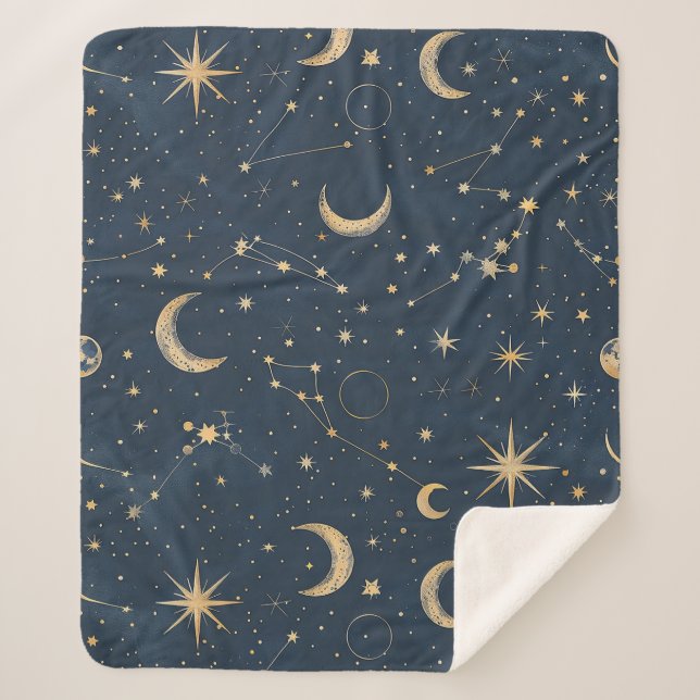 Celestial Constellation - Starry Night (1) Sherpadecke (Vorderseite)