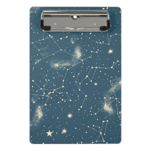 Celestial Constellation - Starry Night (2) Mini Klemmbrett