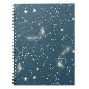 Celestial Constellation - Starry Night (2) Notizblock