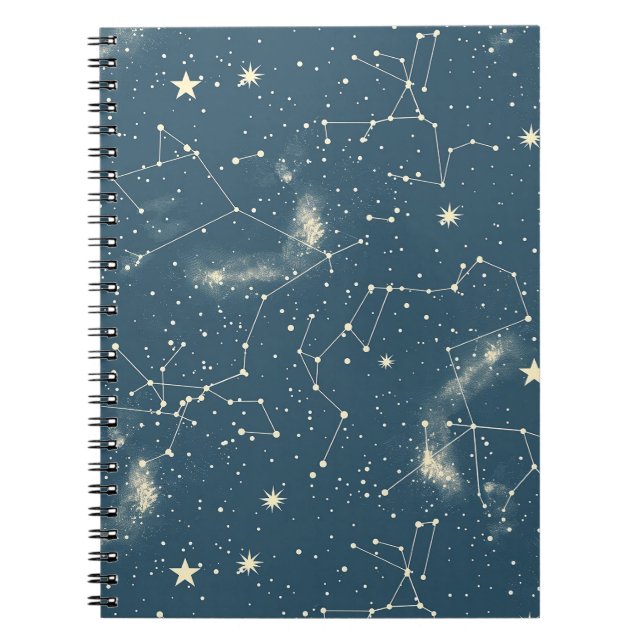 Celestial Constellation - Starry Night (2) Notizblock (Vorderseite)
