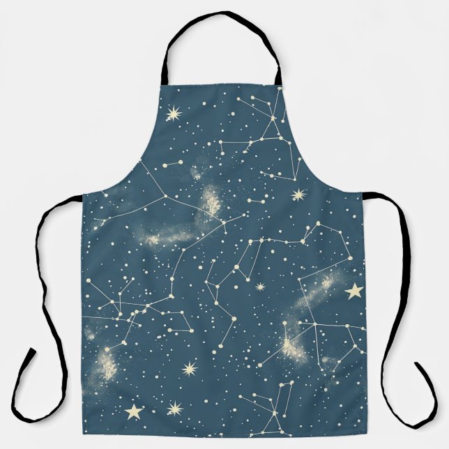 Celestial Constellation - Starry Night (2) Schürze (Vorderseite)