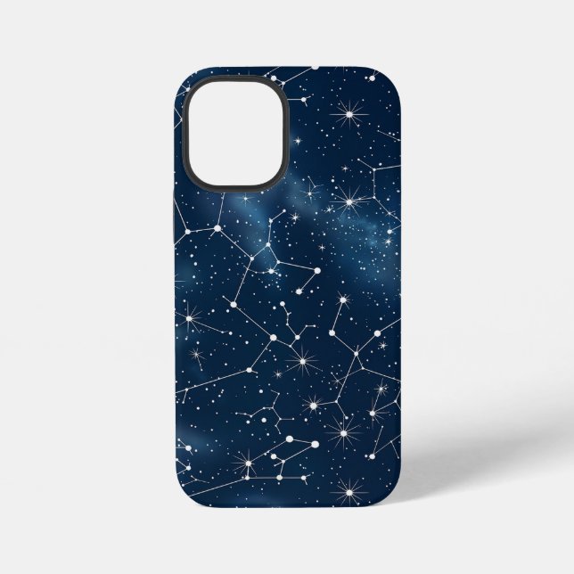 Celestial Constellation - Starry Night (3) iPhone Hülle (Rückseite)
