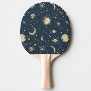 Celestial Constellation - Starry Night (3) Tischtennis Schläger