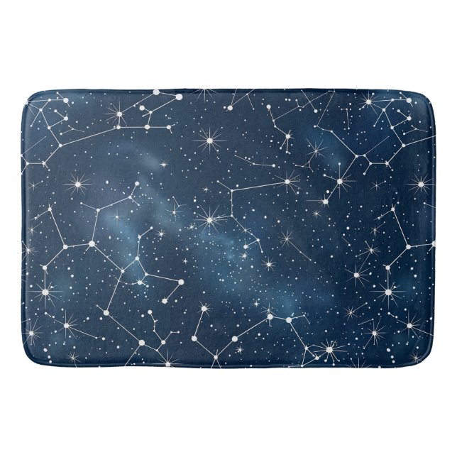 Celestial Constellation - Starry Night (4) Badematte (Vorderseite)