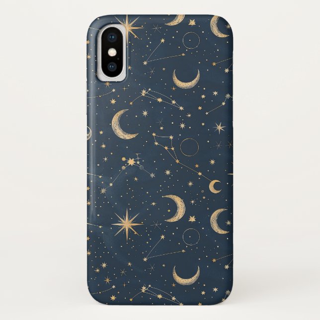 Celestial Constellation - Starry Night (4) Case-Mate iPhone Hülle (Rückseite)
