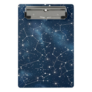 Celestial Constellation - Starry Night (4) Mini Klemmbrett