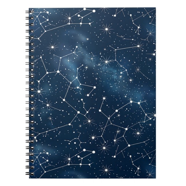 Celestial Constellation - Starry Night (4) Notizblock (Vorderseite)