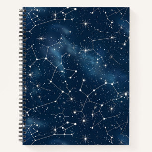 Celestial Constellation - Starry Night (4) Notizbuch