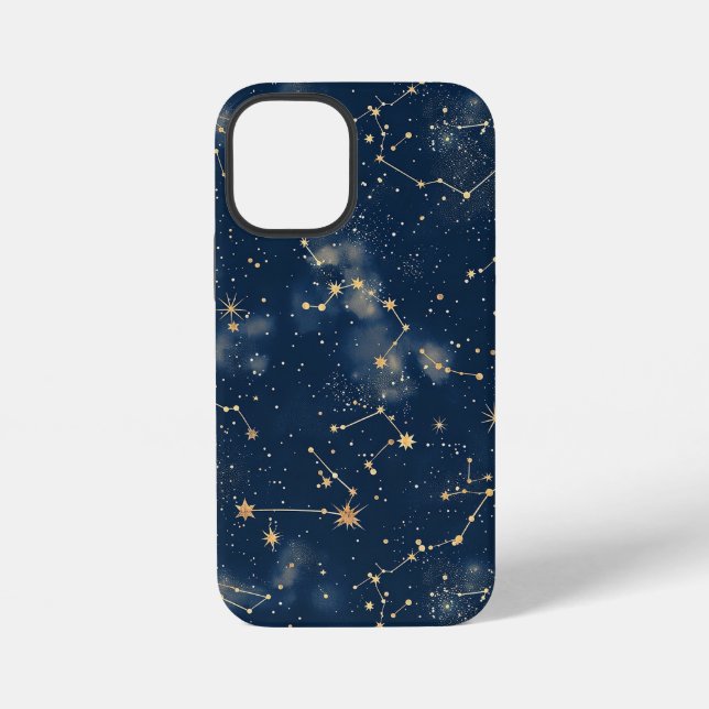 Celestial Constellation - Starry Night (5) iPhone Hülle (Rückseite)