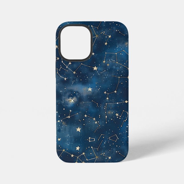 Celestial Constellation - Starry Night (6) iPhone Hülle (Rückseite)