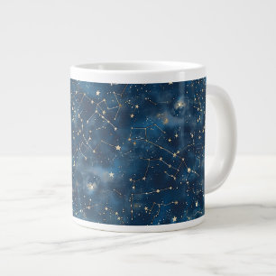 Celestial Constellation - Starry Night (6) Jumbo-Tasse
