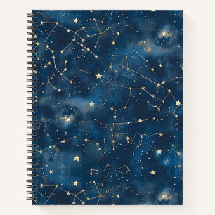 Celestial Constellation - Starry Night (6) Notizbuch