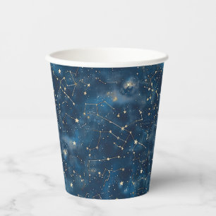 Celestial Constellation - Starry Night (6) Pappbecher