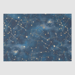 Celestial Constellation - Starry Night (6) Seidenpapier