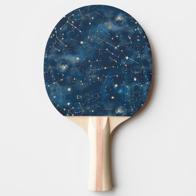 Celestial Constellation - Starry Night (6) Tischtennis Schläger (Vorderseite)