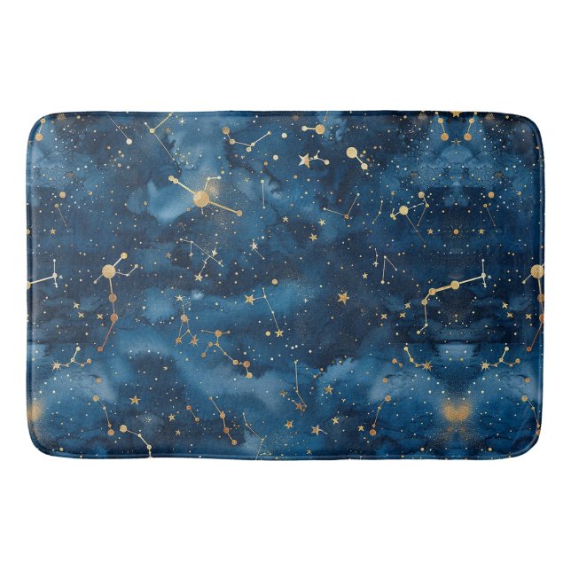 Celestial Constellation - Starry Night (7) Badematte (Vorderseite)