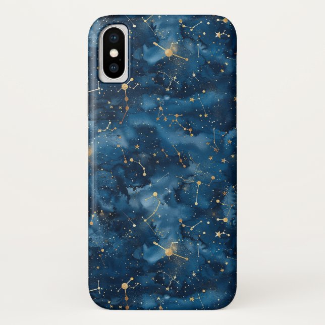 Celestial Constellation - Starry Night (7) Case-Mate iPhone Hülle (Rückseite)