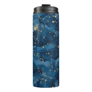 Celestial Constellation - Starry Night (7) Thermosbecher