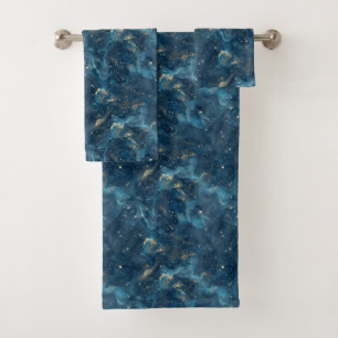 Celestial Constellation - Starry Night (8) Badhandtuch Set