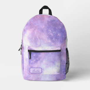 Celestial Cosmic Galaxy Muster Bedruckter Rucksack