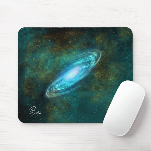 Celestial Cosmic Galaxy Muster Mousepad (Mit Mouse)