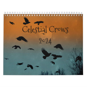 Celestial Crows 2024 Calendar Kalender