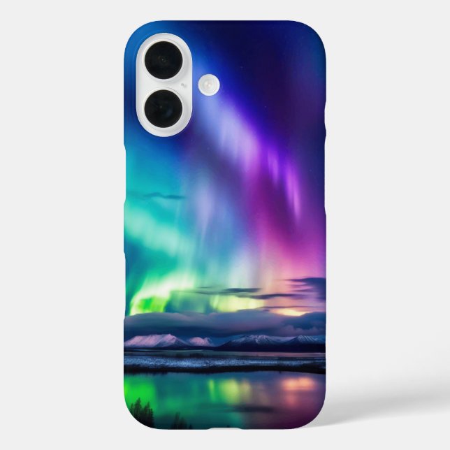 Celestial Dance: Die Magie der Aurora Borealis Case-Mate iPhone Hülle (Rückseite)