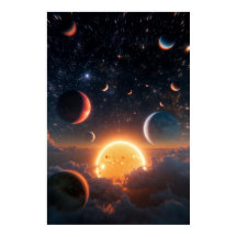 Celestial Dawn Above the Cloud Sea