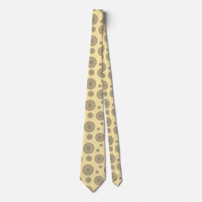 Celestial Day Men's Neck Tie Krawatte (Vorderseite)