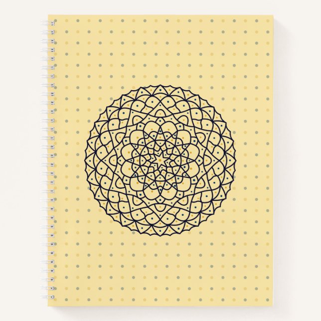 Celestial Day Spiral Notebook Notizbuch (Vorderseite)