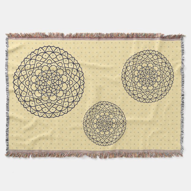 Celestial Day Throw Blanket Decke (Vorderseite)