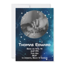 Celestial Deep Blue Outer Space Neugeborene