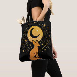 Celestial Desert Fox - Moon and Stars Cosmic