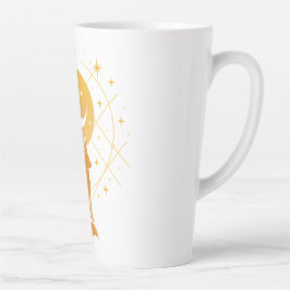 Celestial Desert Fox - Moon and Stars Cosmic Milchtasse