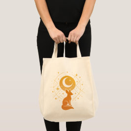 Celestial Desert Fox - Moon and Stars Cosmic Tragetasche