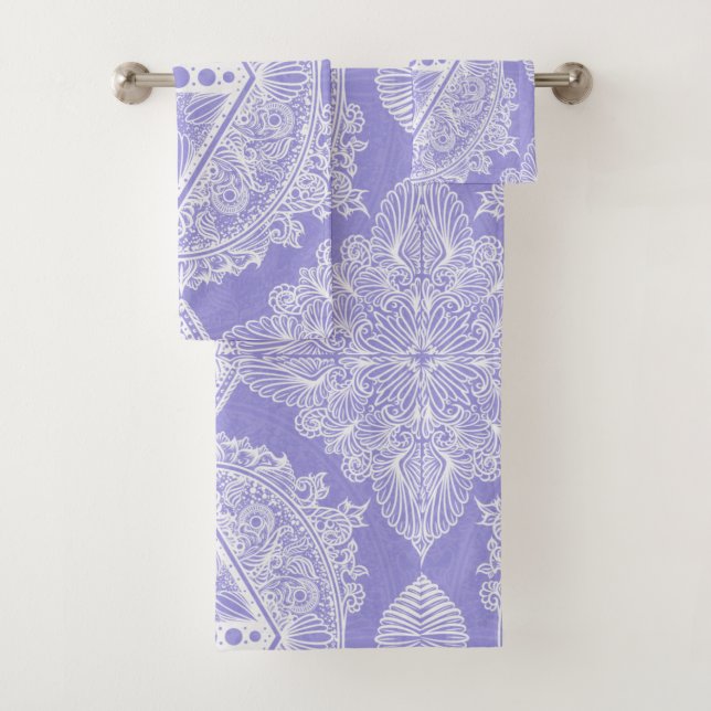 Celestial Diamond Mandala Badhandtuch Set (Insitu)