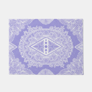 Celestial Diamond Mandala Fußmatte