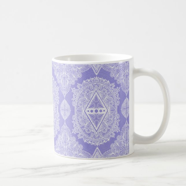 Celestial Diamond Mandala Kaffeetasse (Rechts)