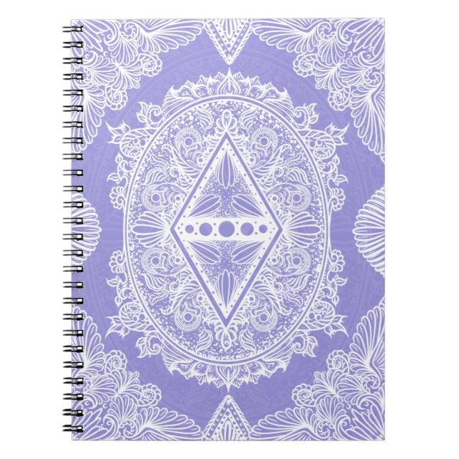 Celestial Diamond Mandala Notizblock (Vorderseite)