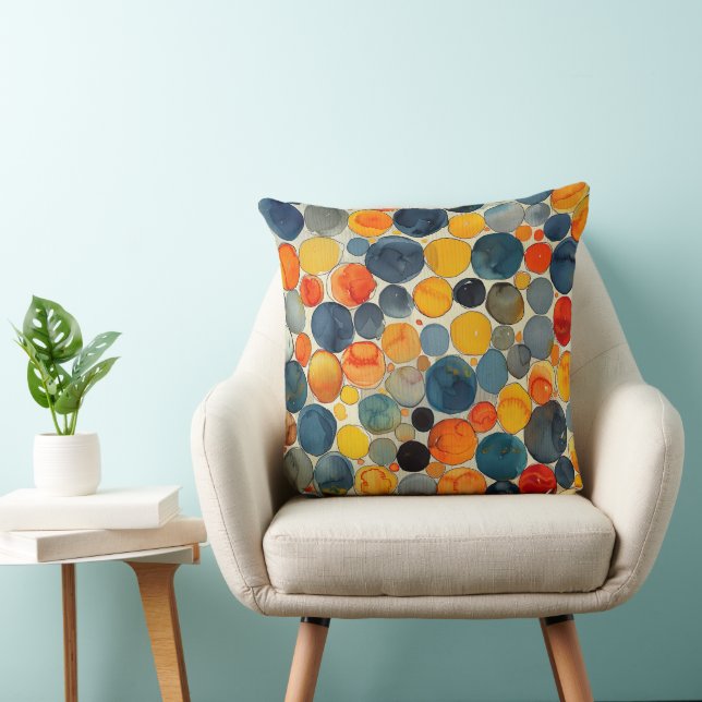 Celestial Dots Throw Pillow Kissen (Stuhl )