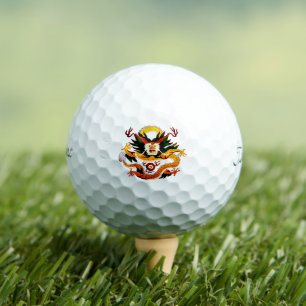 Celestial Dragon Balls Golfball