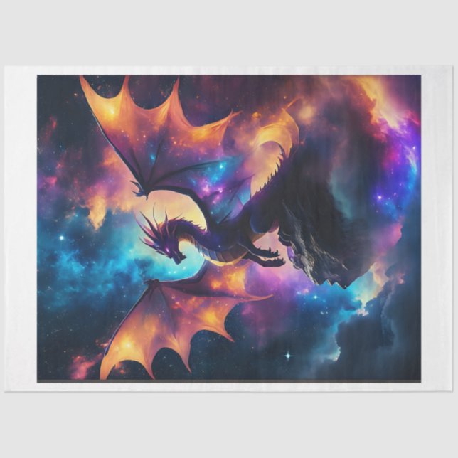 Celestial Dragon Seidenpapier (Vorderseite)