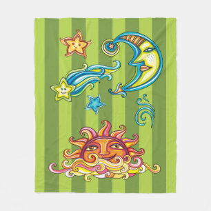 Celestial Dreams Fleece Blanket, Mittel