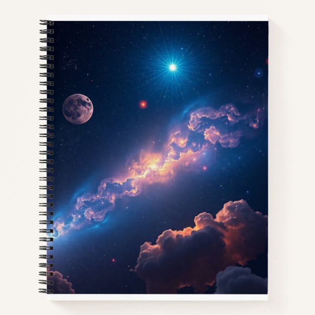 Celestial Dreams Notizbuch (Vorderseite)